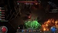 Phase 1's attacks are primarily AOEs, but they aren't too threatening (Image via GGG)